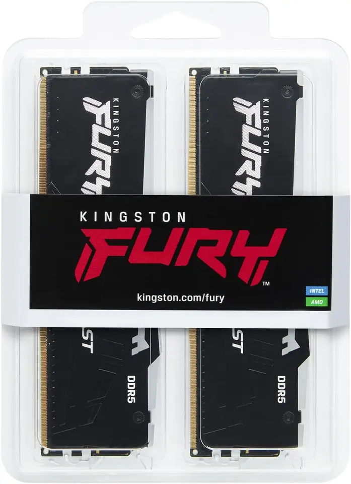 Kingston FURY Black RGB 16GB 32GB 6000Mhz DDR5 CL30 Desktop Memory