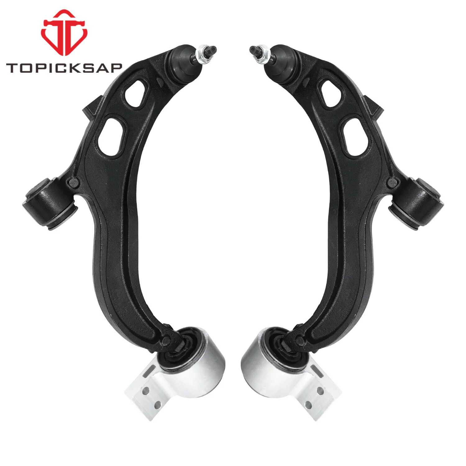 

TOPICKSAP 2Pcs Front Lower Control Arm Ball Joint for Ford Taurus Flex Lincoln MKS MKT AWD FWD 2010-2012 BA5Z3079A BA5Z3078A