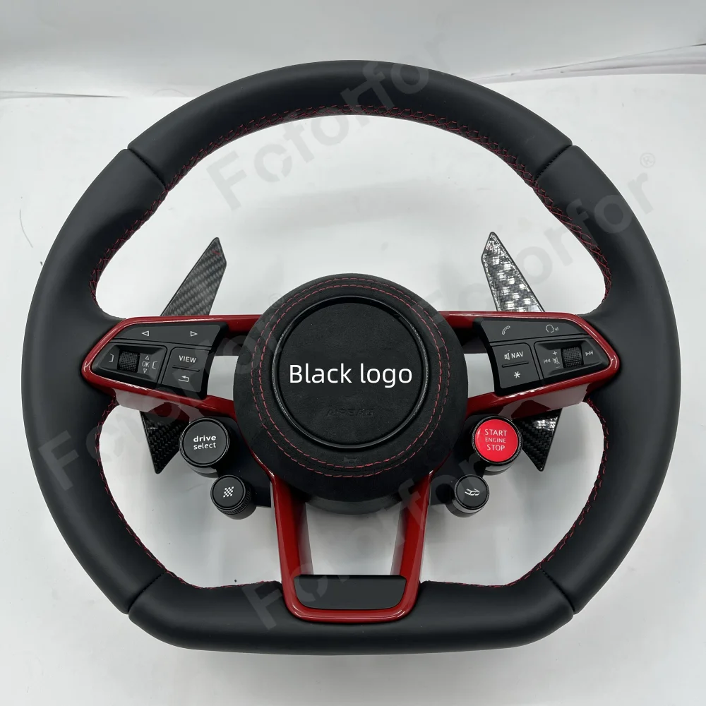 Car  Steering Wheel Assembly For Audi A3A4A5A6A7A8 R8 Universal multi-function Custom Steering Wheel Decoder Interior Accessorie