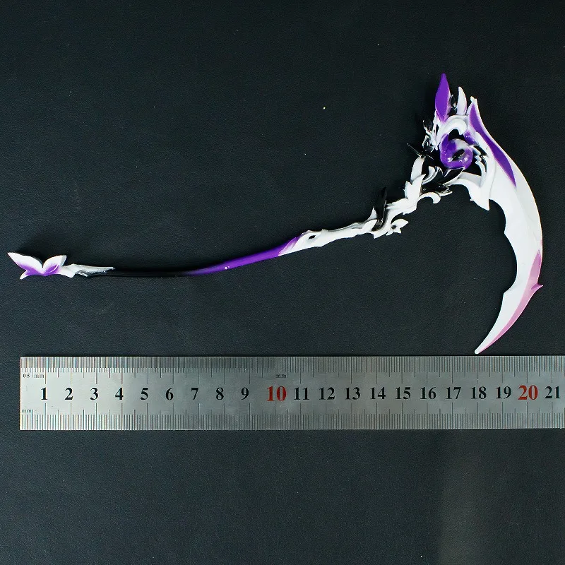 جديد 22 سنتيمتر فراشة المنجل شفرة المشاجرة سبيكة نموذج سطح المكتب الديكور الحلي جمع الحرف هدايا عيد لعب الاطفال