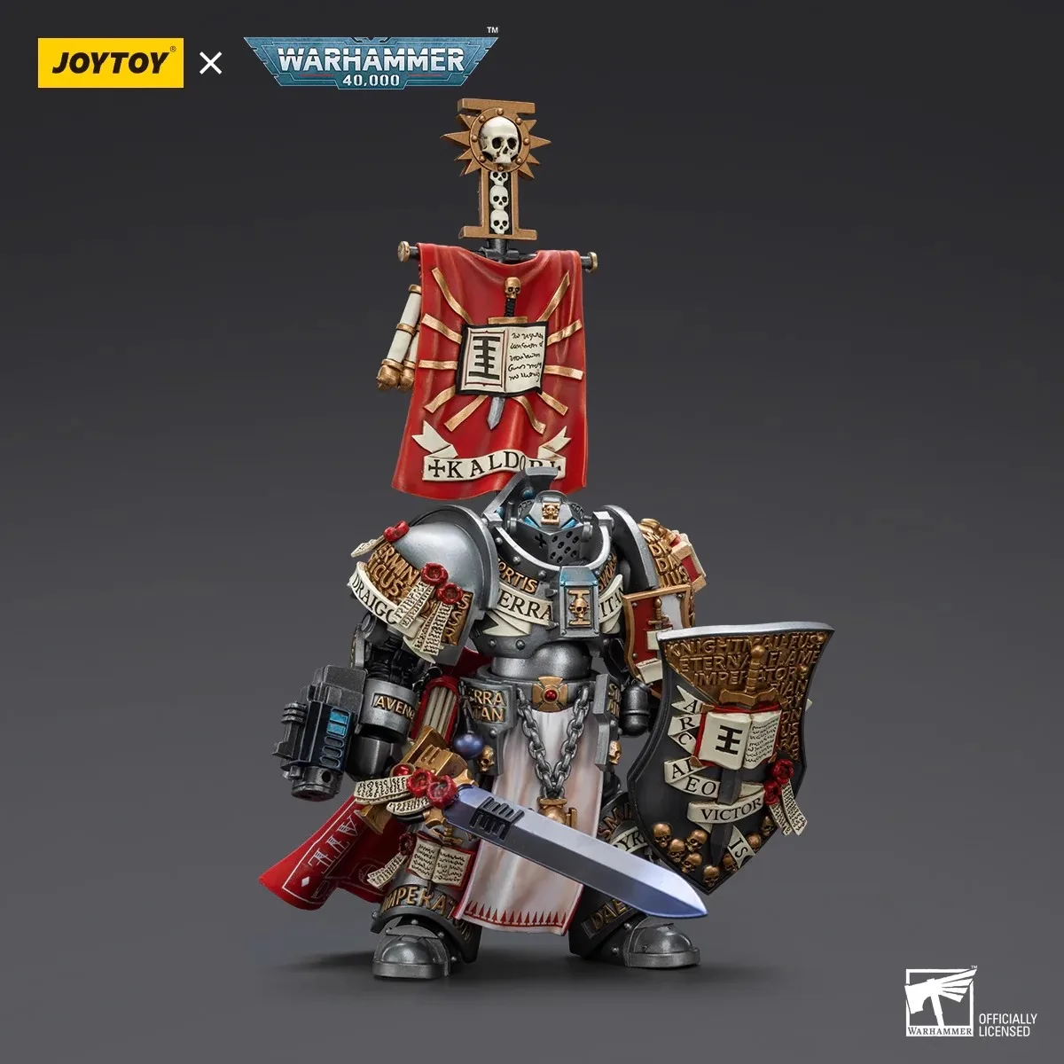Joytoy Warhammer 1/18 фигурки серые рыцари Kaldor Draigo модель игрушки подарки для мальчиков 3,75 дюйма