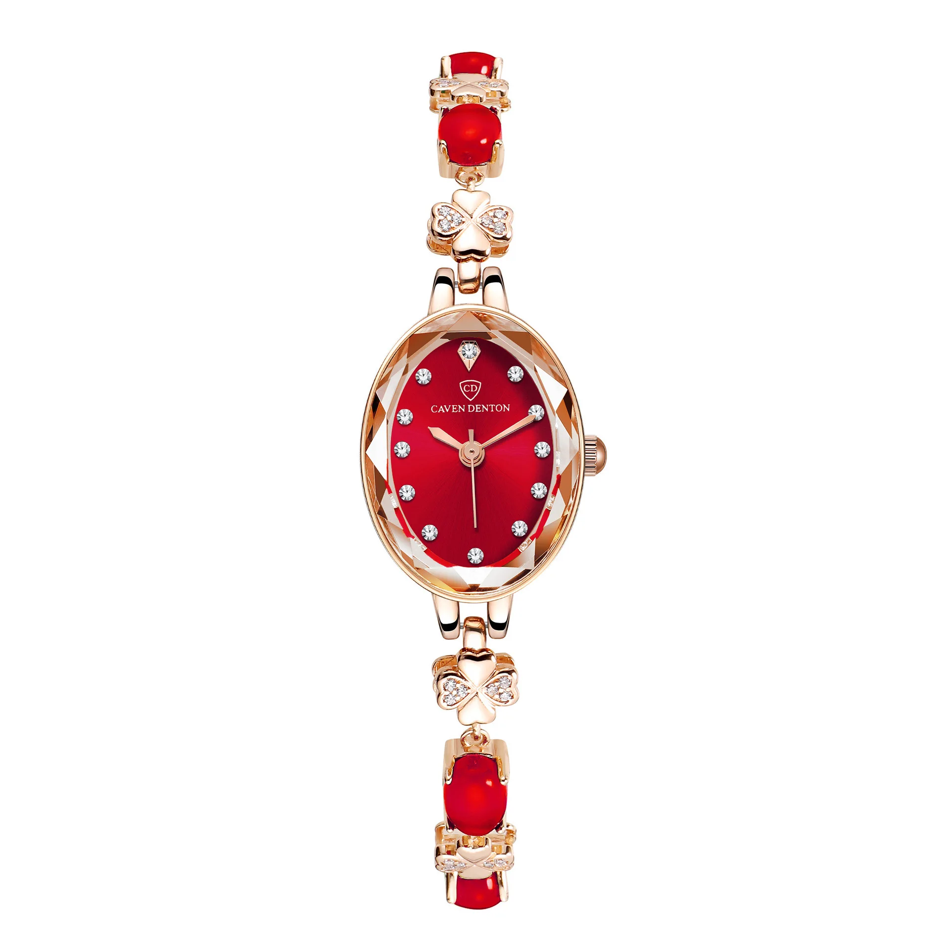 Quartz Watch Ladies Luxury Fashion Hot Sell Diamonds Chain Watch Waterproof Emerald Decoration Bracelet Wrist Watch For Women