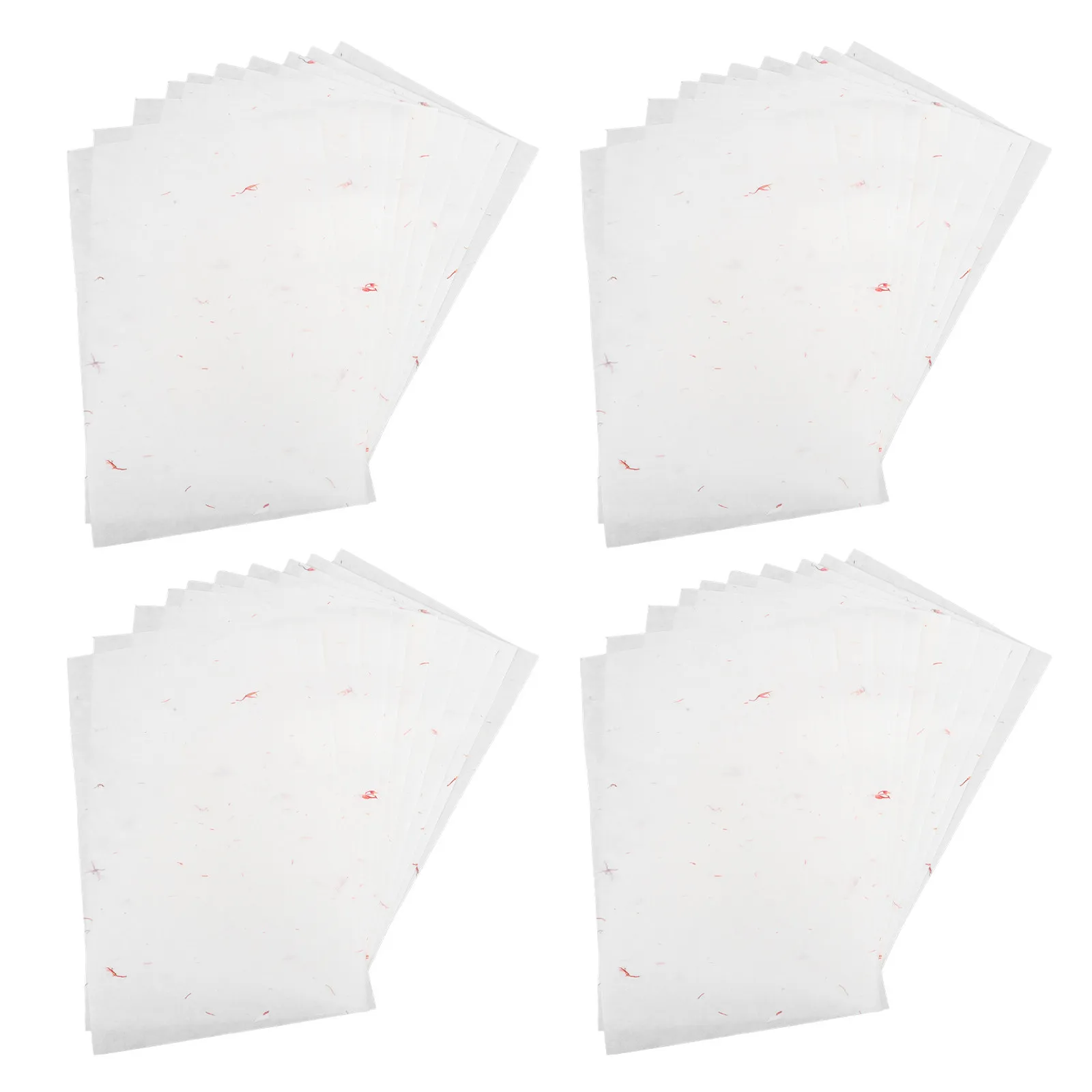 40Sheet Chinese Calligraphy Xuan Paper Delicate Brush Writing Ink Rice Paper Painting Practice Supplies for Beginners Lovers