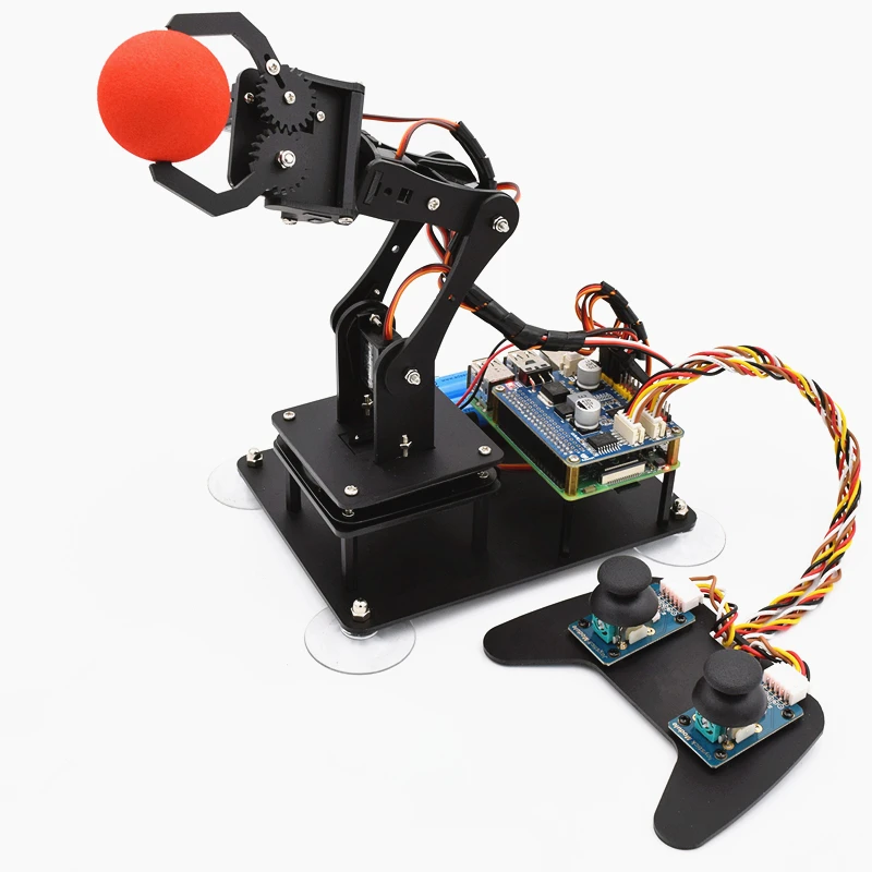 Five-axis  Arm Python Programming Learning Kit Compatible with Raspberry Pi
