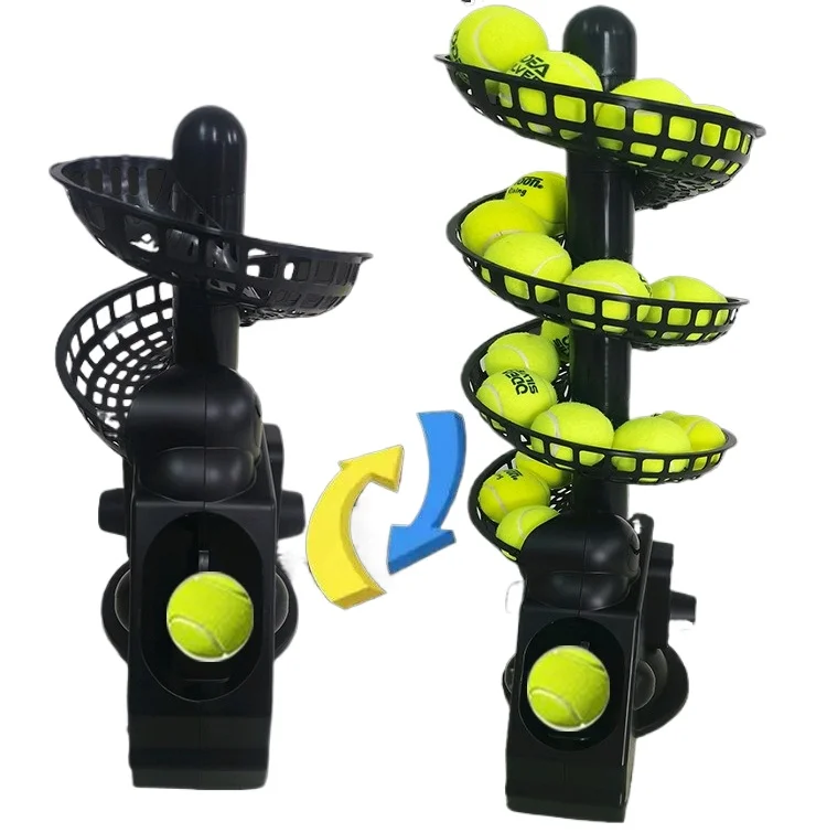 Tennis ball throwing machine Serving machine TS-02 Tennis multi-ball portable trainer Indoor and outdoor children