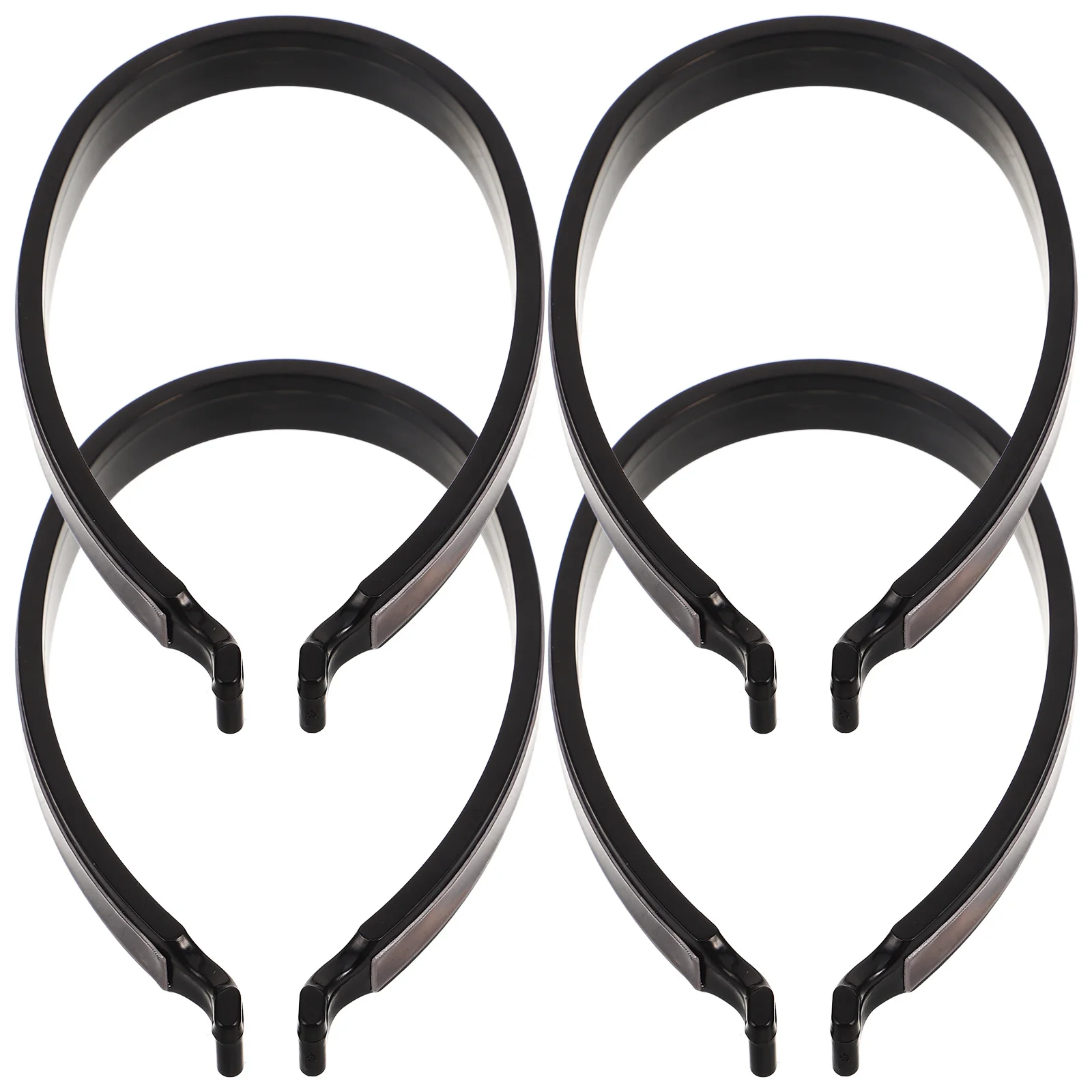 Reflective Trouser Clips For Night Cycling Running Walking High Visibility Bike Safety Gear Lightweight Bicycle Reflective