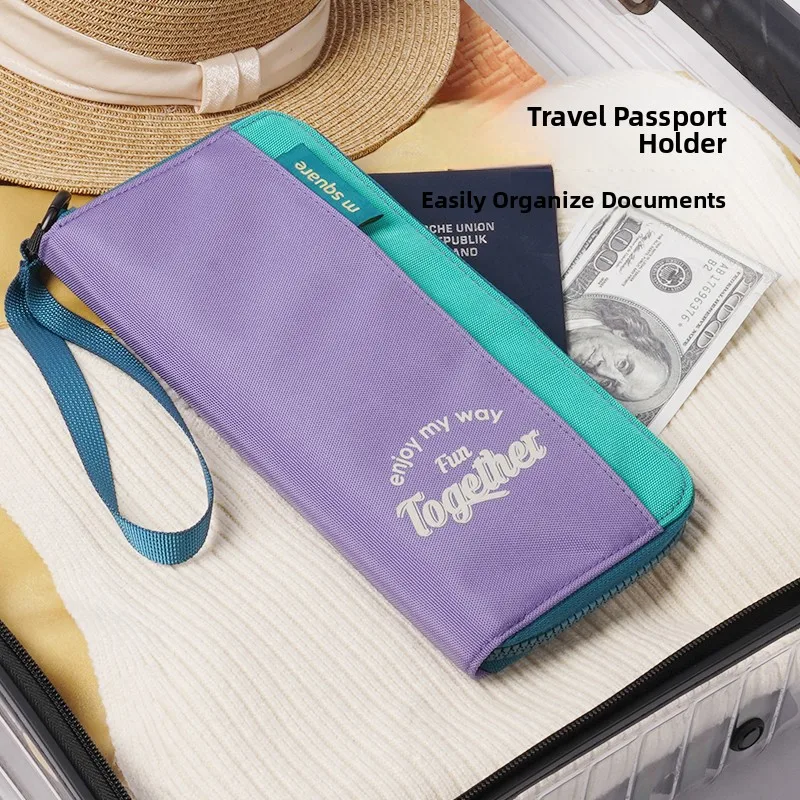 porte-documents-de-voyage-portable-etui-multifonctionnel-pour-passeport-porte-cartes-et-sac-de-rangement-pour-billets-d'avion-et-pieces-d'identite