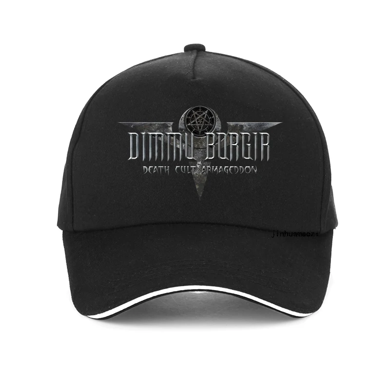 

Dimmu Borgir Black Metal Band Baseball Cap Forces Of The Northern Light Metal Men Women Fashion Dad hat summer Snapback hats