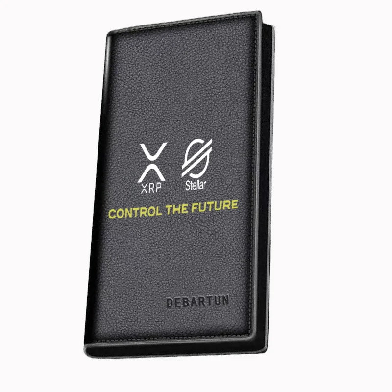 XRP Stellar Control Future Crypto symbols Men's Long Wallets Business Stylish Printing Design Casual Use Christmas Valentine's F