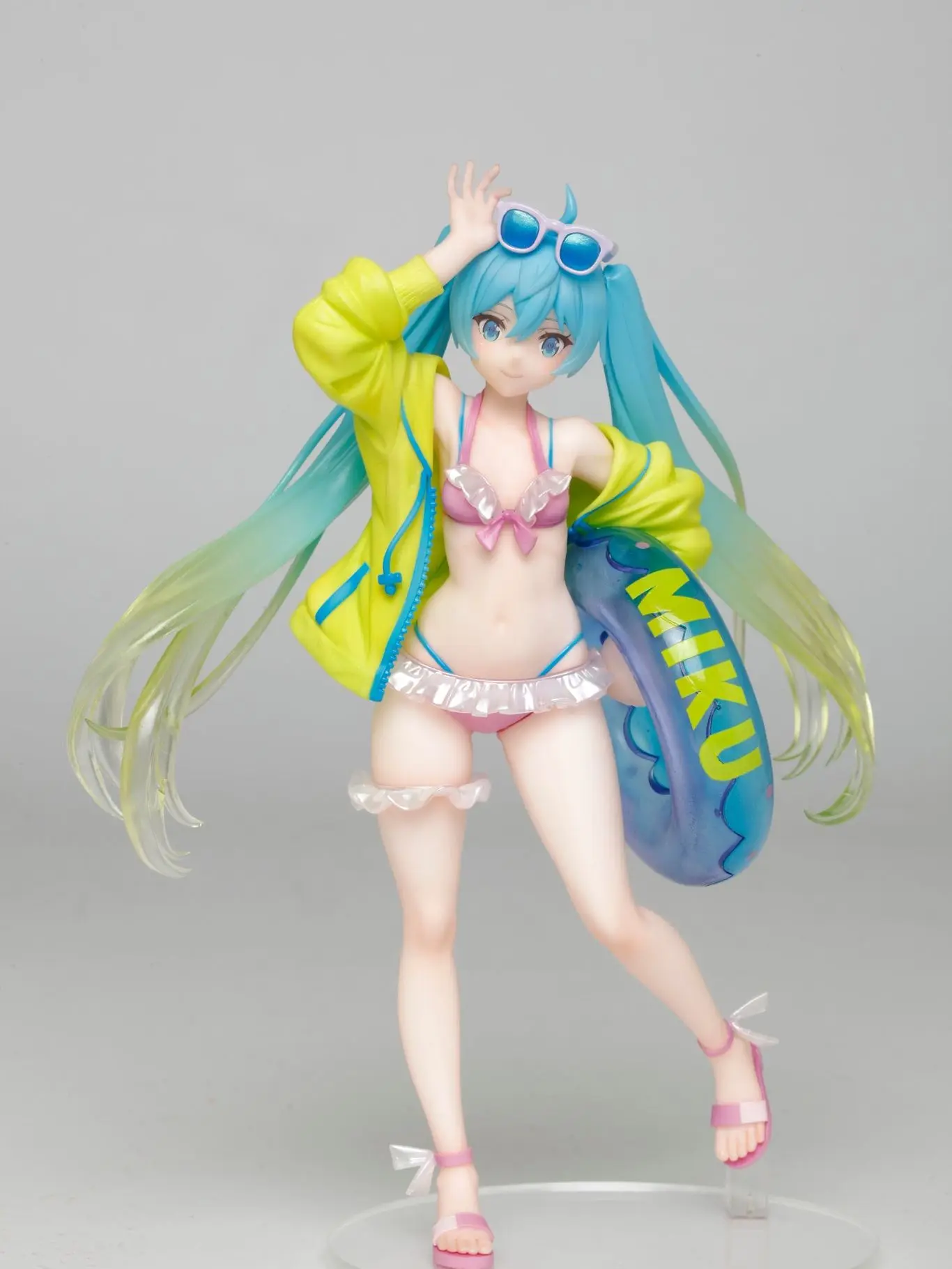 Judai Original Taito VOCALOID Hatsune Miku Bikini Summer Beach Swimsuit Ver PVC Action Figure Model Doll Toys