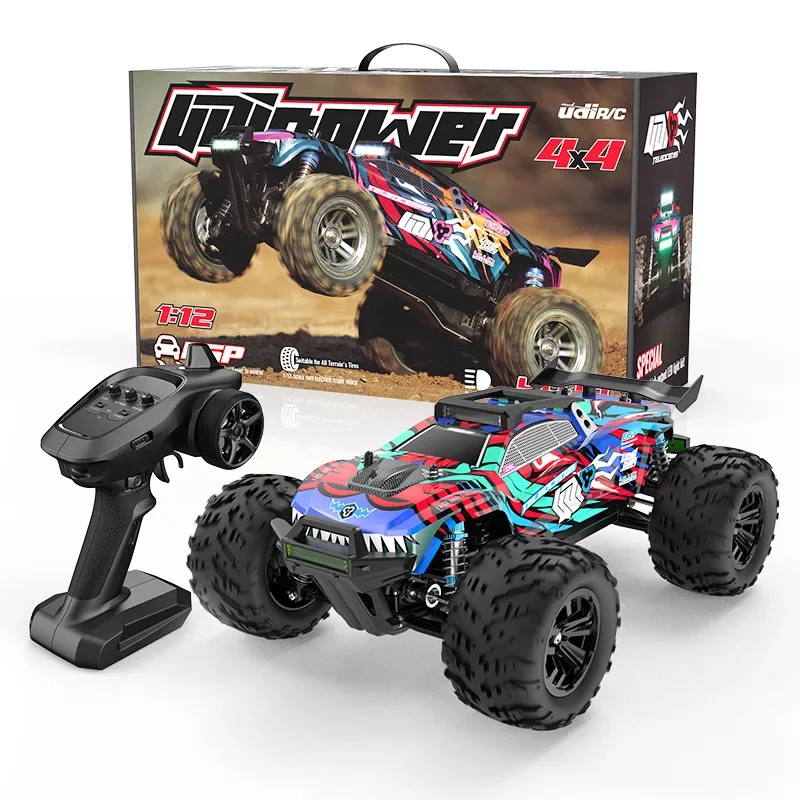 

cool stuff-1:12 climbing off-road rc truck,41cm super desert bigfoot car,brush motor high speed 4x4 rc cars,kids toys,funny gift