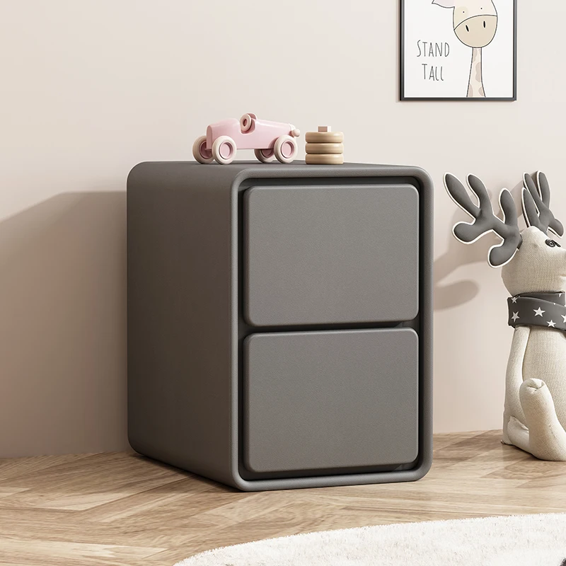 흰색 작은 침대 옆 테이블 서랍 좁은 간단한 유행 스탠드 장식 캐비닛 콘솔 주최자 Criado Mudo 살롱 가구