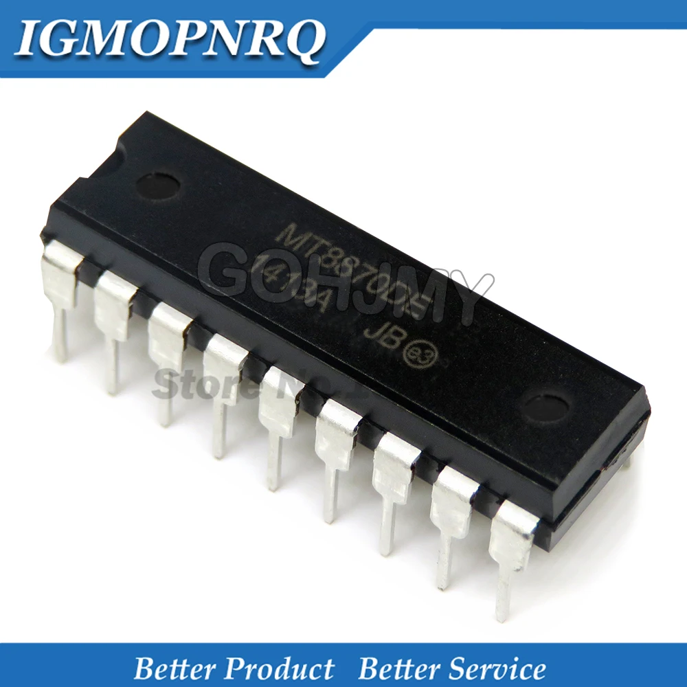 10 pz MT8870DE DIP18 MT8870 MT8870D DIP-18 Telecom Line Management IC nuovo originale