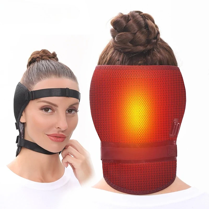 

Heated Head Support Electric USB Heating Pad for Head 3 Gears Temperature Adjustment Heated Headband for Relieving Migraine
