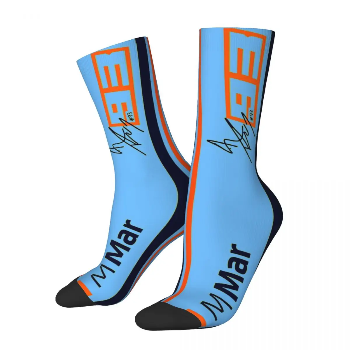 Marquez 93 Men Women Happy Socks Cycling Novelty Spring Summer Autumn Winter Stockings Gift