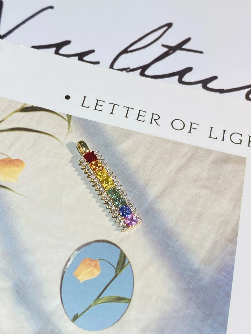 LUOWEND 100% 18K الذهب الأصفر قلادة فاخرة الماس والمجوهرات اللون الطبيعي الياقوت قلادة قلادة للنساء غرامة مجوهرات