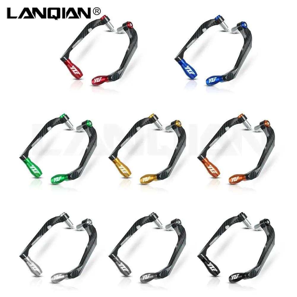 2024 Handlebar Grip Guard Brake Clutch Levers Guard Protection For Yamaha YZF R1 YZF R3 YZF R6 YZF-R1 YZF-R3 YZF-R6 R125 YZF R25