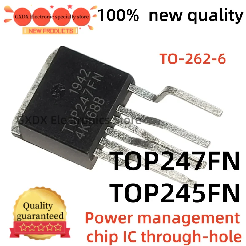 10-20piezas 100% nuevo quality TOP245FN TOP245F TO262 TOP247FN TOP247F TO-262-6 LCD power management IC chip
