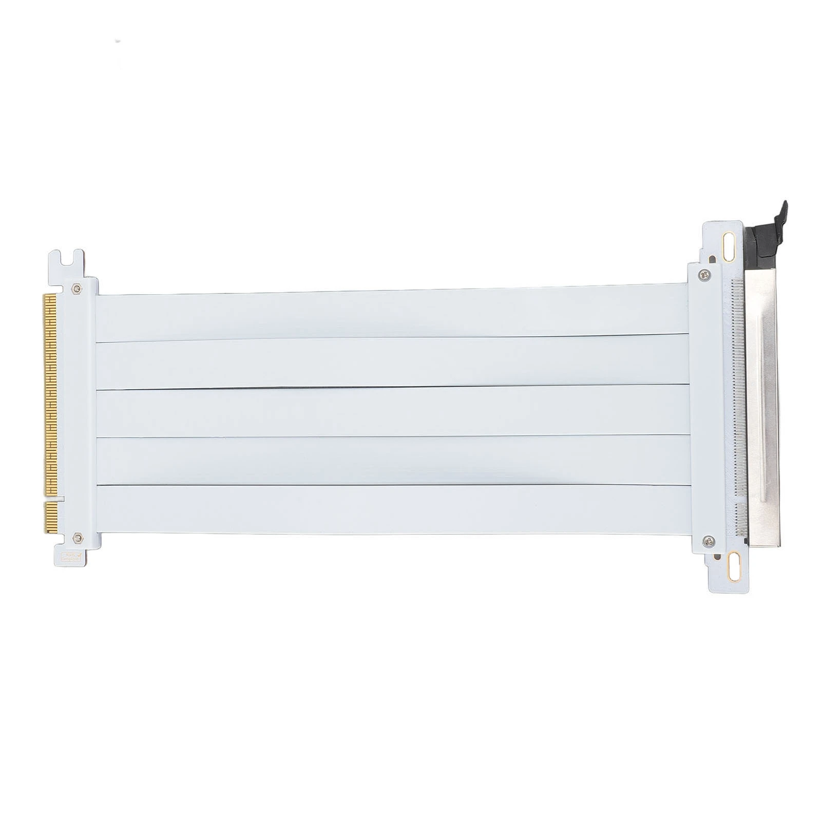 

PCIE 5.0 X16 Riser Cable 128Gbps GPU PCIE 5.0 Extension Cable Segmented Design Anti Interference for Water Cooling System