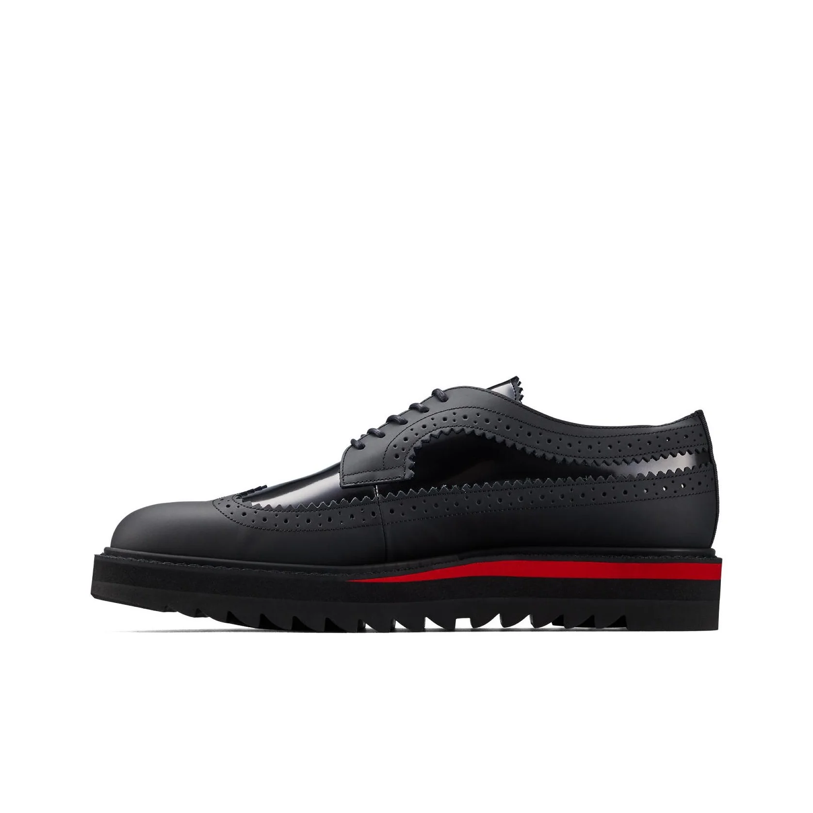 Onitsuka Tiger BROGUE Men's Casual Shoes Men's Black Red 1181A391-006