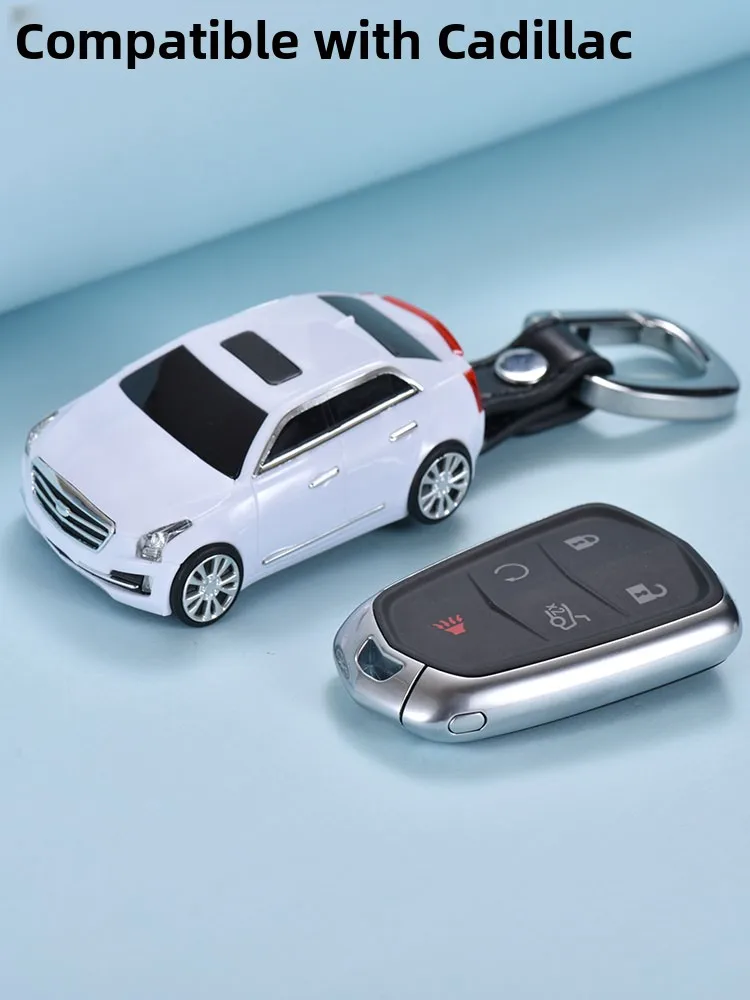  Key Cover ell Protector for XT5 XT4 XT6 ATS-L CT6 XTS Models Simple Sle Car Interior Accories Driving Persona...