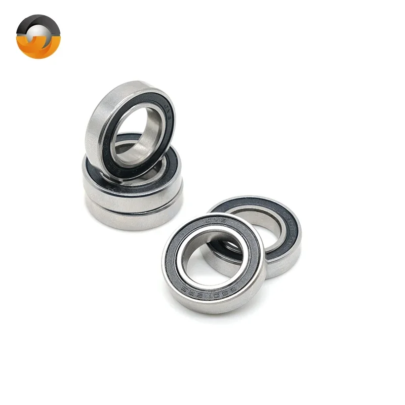 6801RS Bearing ABEC-7 12x21x5 mm Thin Section 6801-2RS Ball Bearings 61801 RS With Black Sealed L-2112DD