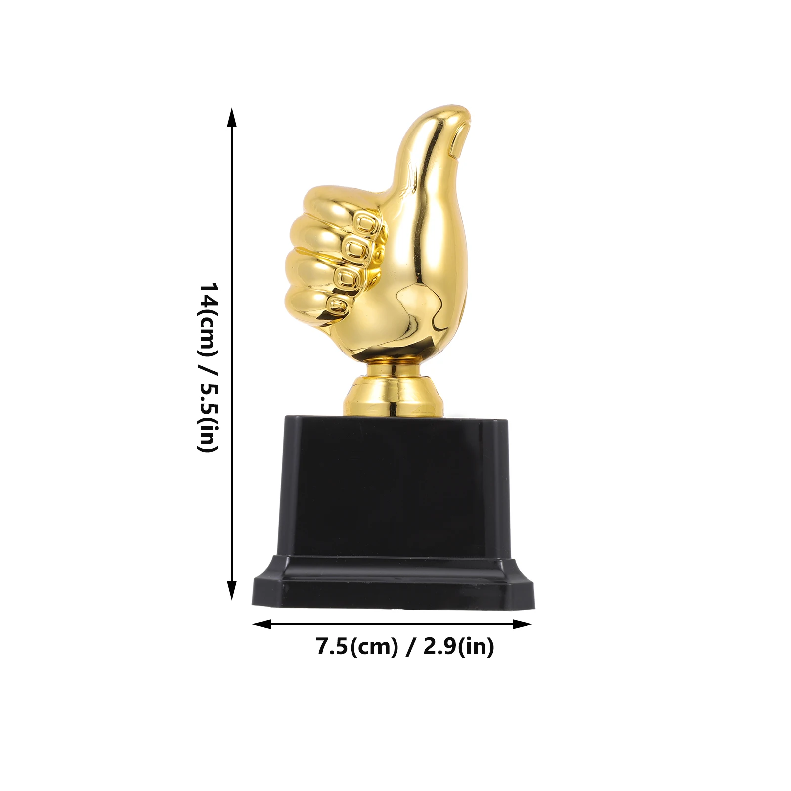 

1pc Plastic Thumb Kids Plastic Thumb Trophy Encouragement Award Prize Competition Reward Creative Souvenir Office Party Decor
