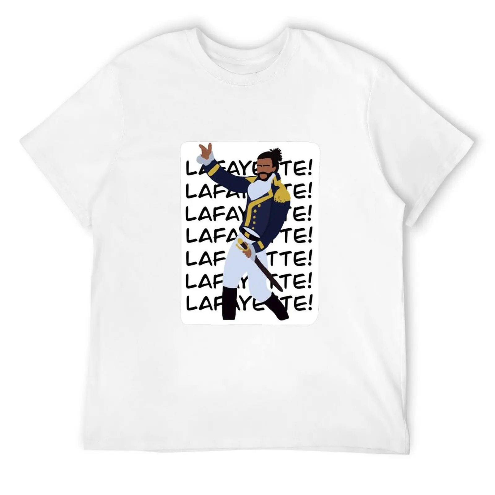 

Lafayette (Favorite Fighting Frenchman) T-Shirt rapper graphic tees hippie clothes men clothing