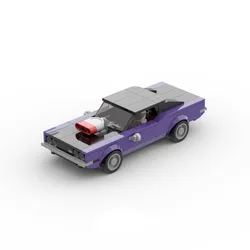 Classic Fast & Furious 1970 Dodge Chargers R/T Children Building Blocks Cars Sets Adults Birthday Toys Gift