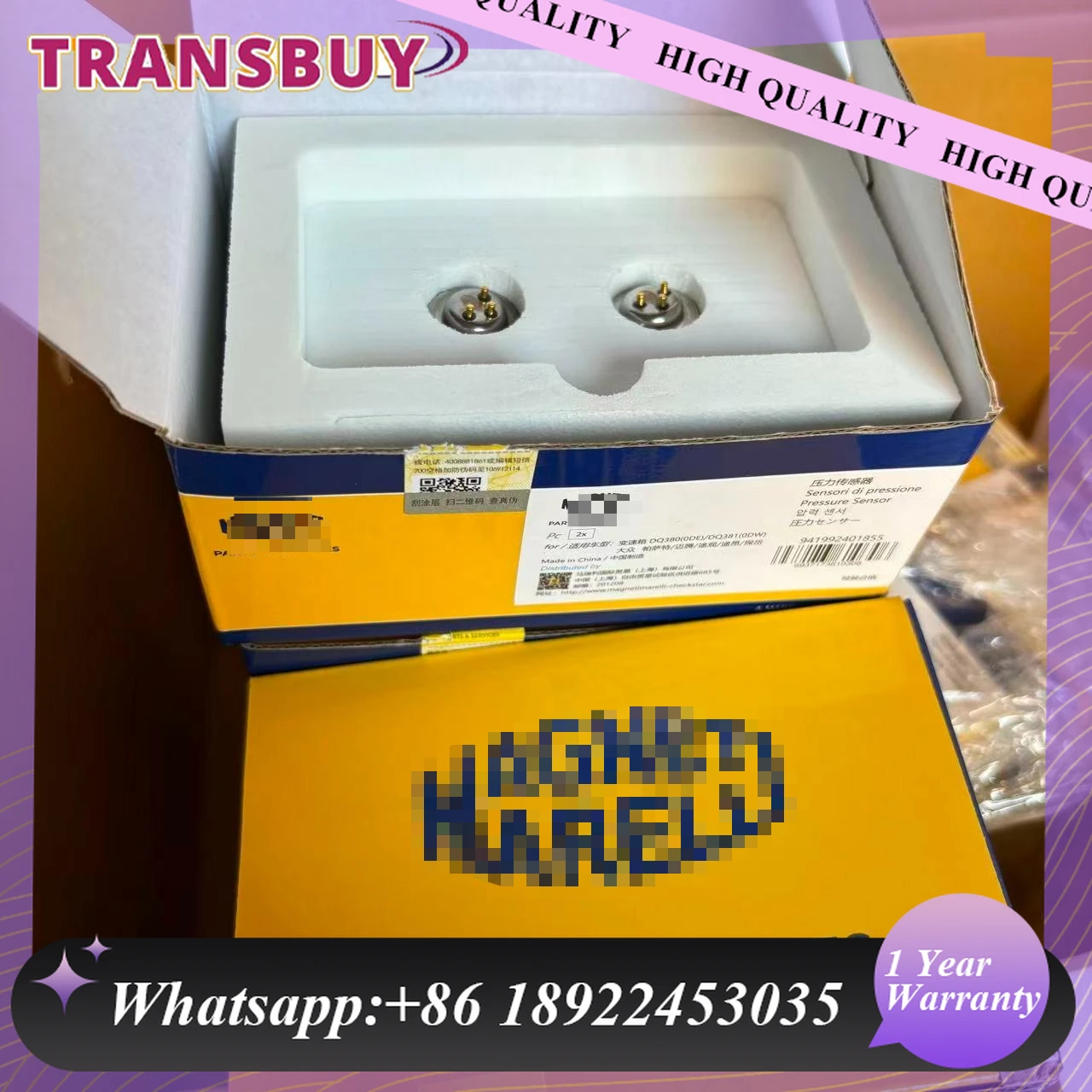 

DQ380 DQ381 Transmission Original New Pressure Sensor Marelli 0DE DQ500 Suit For Audi Q3 A3 VW Golf GTI Scirocco Tiguan