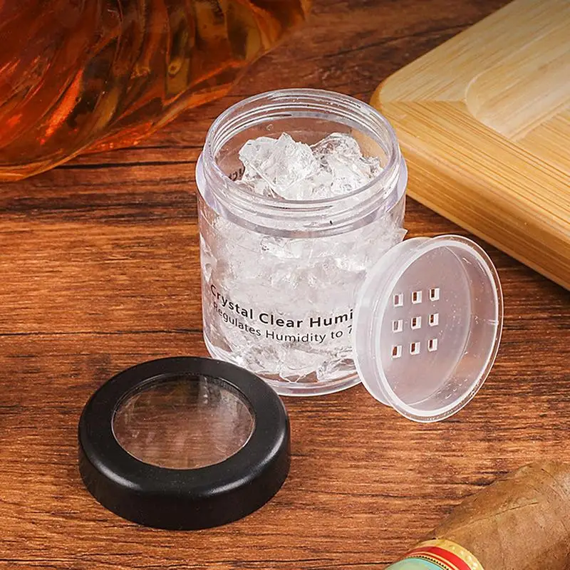 Cigars Crystal Gel Humidifier Tobacco Moisturizing Pot Cigar Humidor Humidification Cigar Accessories Smoking Ash Smell Remover