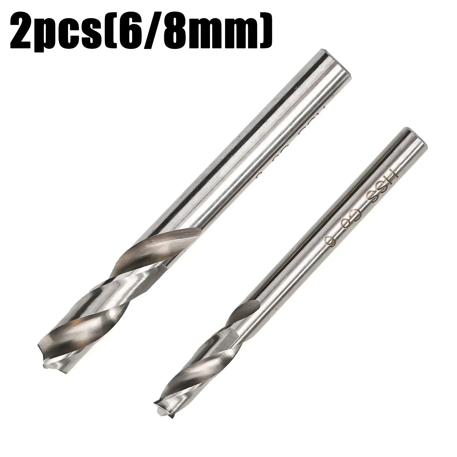 1/2pcs Spot Weld Drill Bit / Remover / Cutter Cobalt Tip Set 6mm/8mm Drill Cobalt-Containing Spot Welding Drills HSS Material