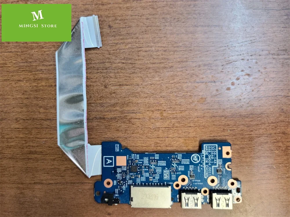 FOR LENOVO IDEAPAD FLEX 5-14ALC05 USB CARD READER BOARD W CABLE 448.0MD04.0011