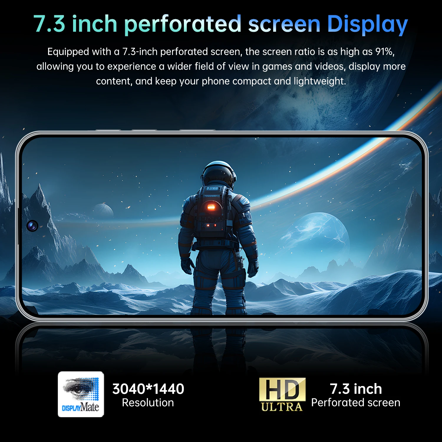 JCTKJ POVA 7 Pro Global Edition Smart 5G Dual Card 7800Mah Android 14 Função de reconhecimento facial