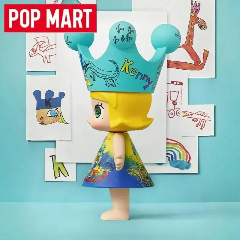 

POP MART Mega Royal Molly 400% Childishness Limited Edition Series Blind Box Guess Bag Original Toys Dolls Mystery Box Ornaments