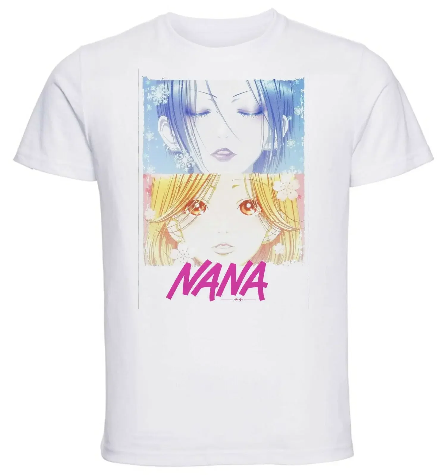 White T-Shirt - White Jersey - Anime - Nana Osaki Hachi-