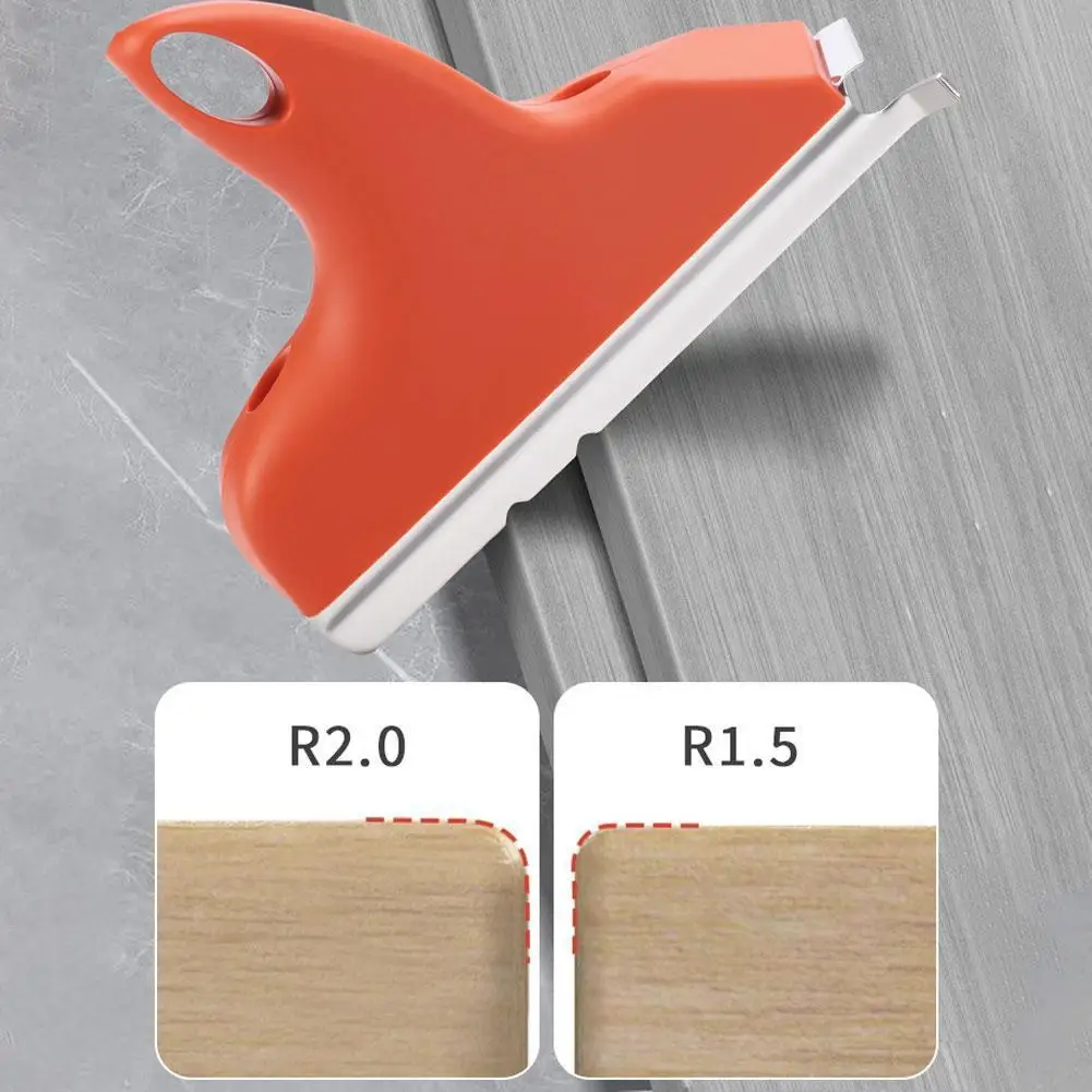 Woodworking Edge Trimmer, Hand Planer Edge Bander for Burrs, Edge Corner Planer, Wood Chamfering Fillet Scraper & Deburring