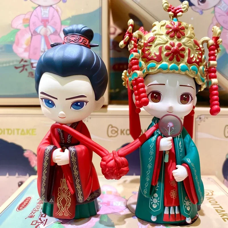 

История мин Lan серии глухая коробка игрушечные фигурки коллекционные куклы настольные украшения аксессуары Милая модель девочка сюрприз подарки