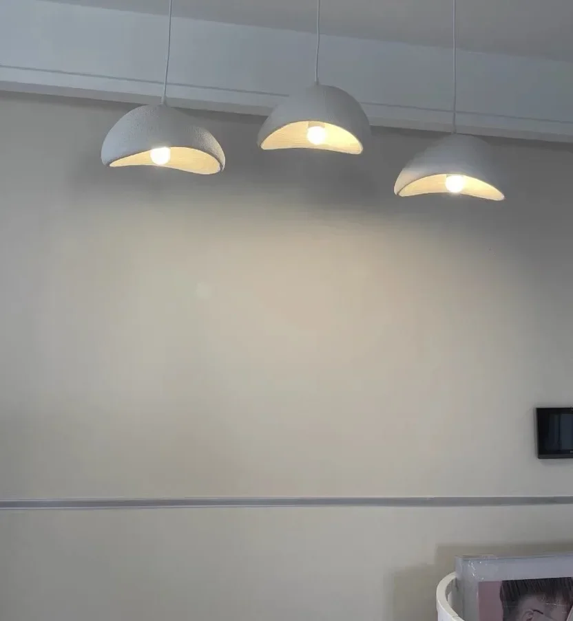 Nordic Bar Wabi Sabi E27 Led Pendant Light Loft Minimalism Led Hanging Lamp Cord Suspend Lamp For Bar Restaurant Lamp Fixtures image 5