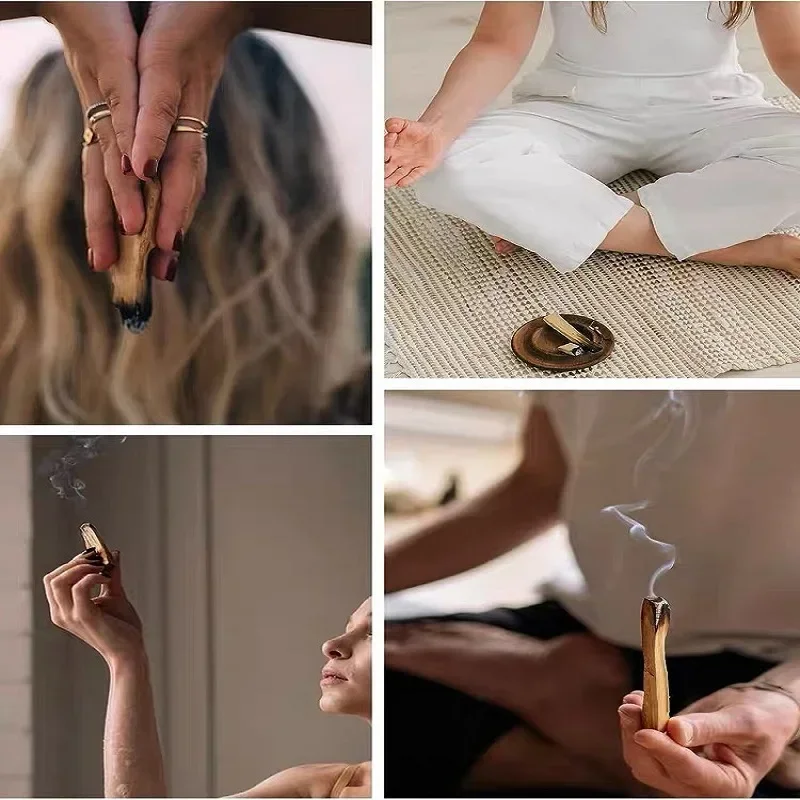 Palo Santo Stick Natural Wood Burning Aroma Stick Home Yoga Aroma Stick Air Purification