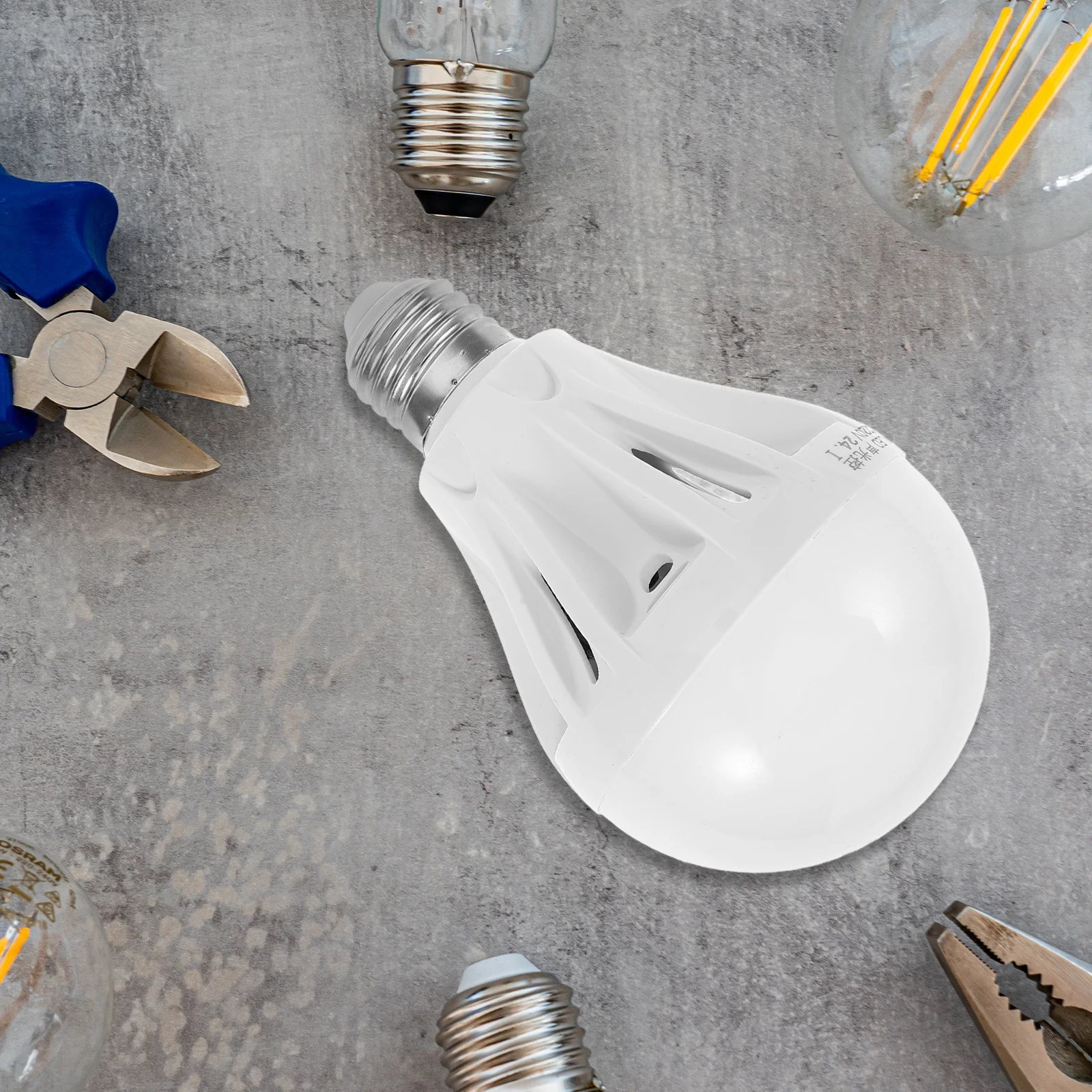 لمبة الاستشعار E27 LED التحكم الصوتي التلقائي تشغيل الضوء للسلالم مصباح الليل الشرفة توفير الطاقة الصوت المنشط #6