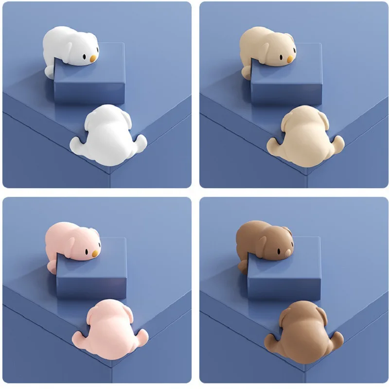 1Pcs Baby Silicone Corner Protectors Table Corners Bear Collision Protectors Children's Collision Protectors Safety Protection