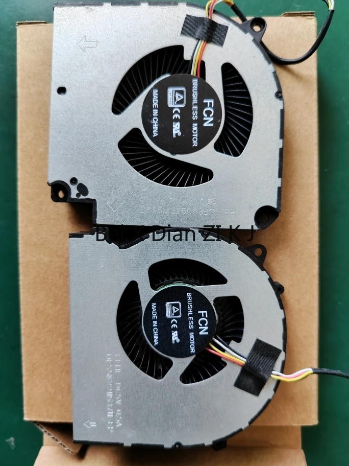 مروحة وحدة المعالجة المركزية GPU لألعاب جيجابايت G5 KC 6-31-nh55n-101 CLEVO nh50ed nh50rd nh57ed nh57rd #1