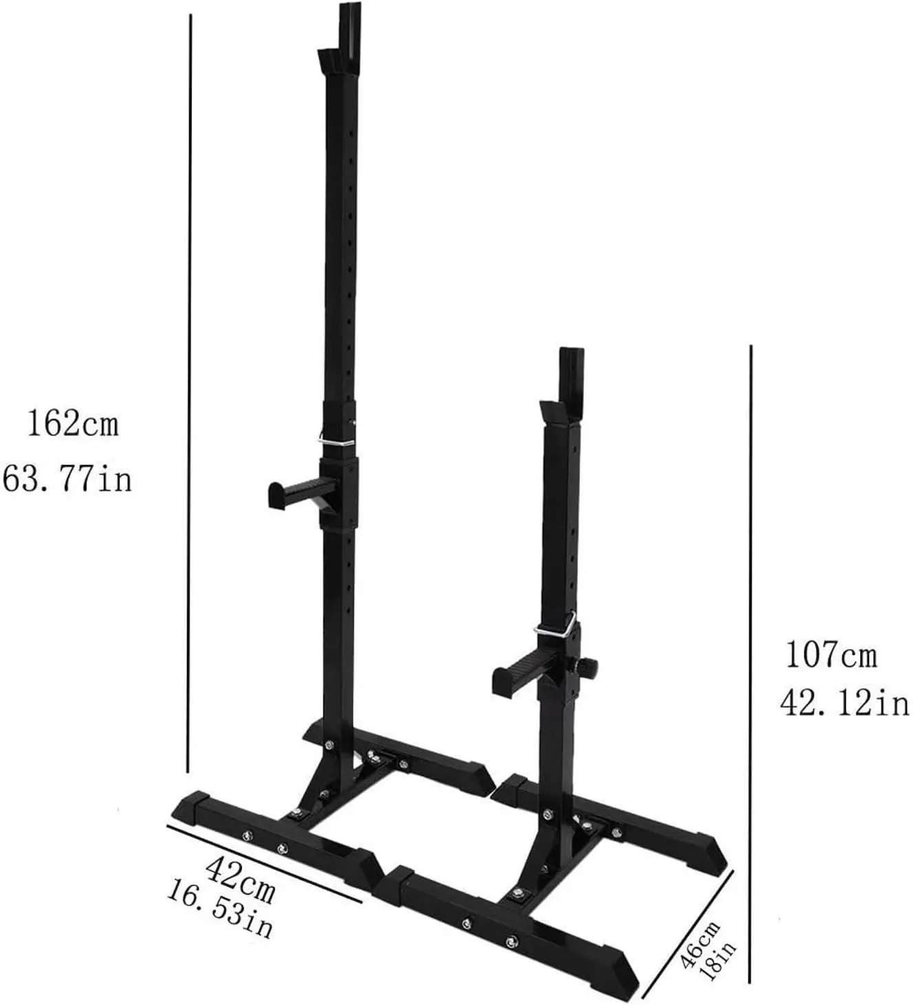 portable racks power tower squat rack Multifunction Adjustable Barbell Stand Squat Rack