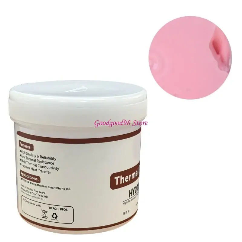 HY2010 High Thermals Conductivity Silicone Greases For CPU VGA Chipsets Heat Sink Cooling Efficient Heat Dissipation W8EC