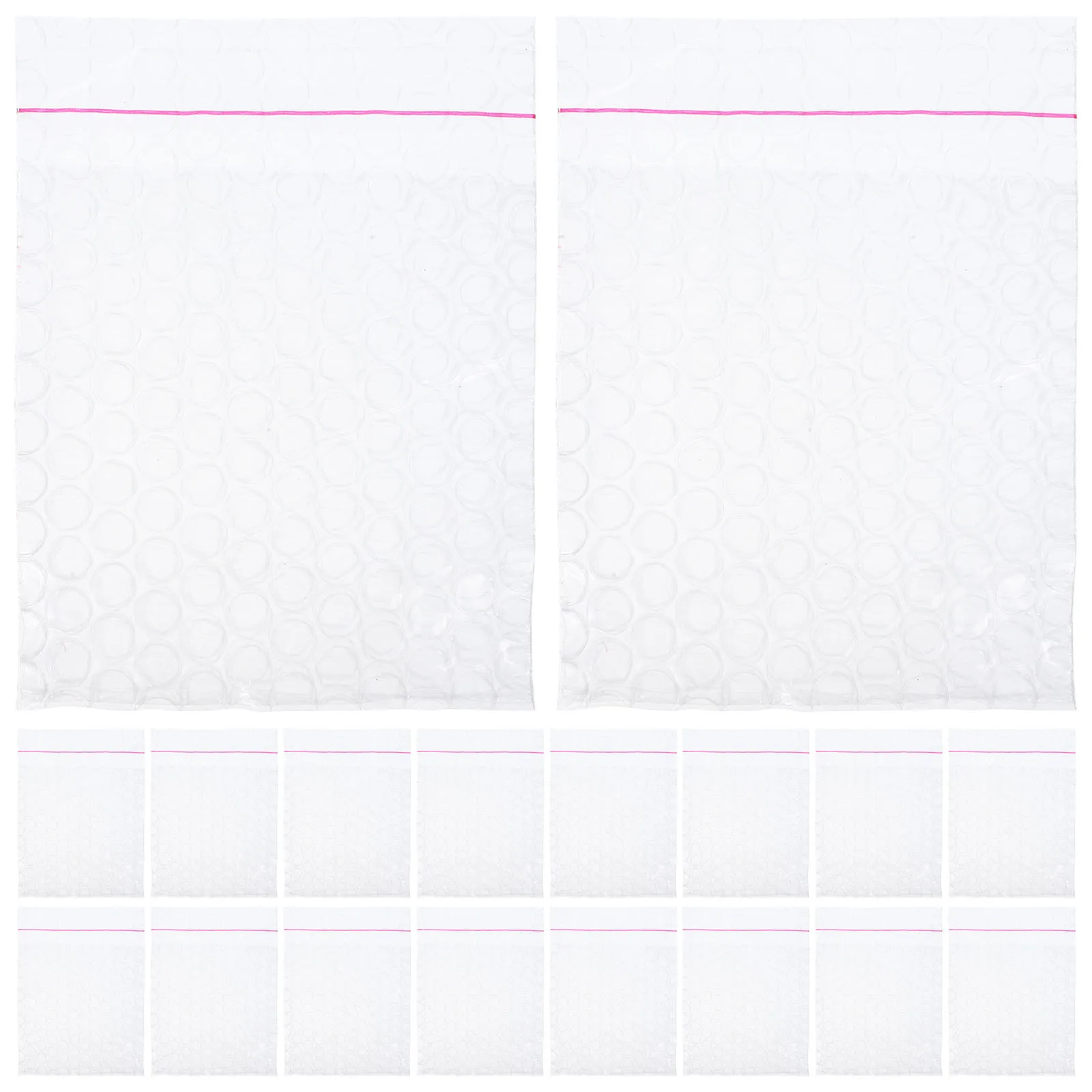 

50 Pcs Double Layer Self Adhesive 6x8 Plus 3cm Thick Shockproof Tear Resistant Mailers Plastic Envelopes Packaging