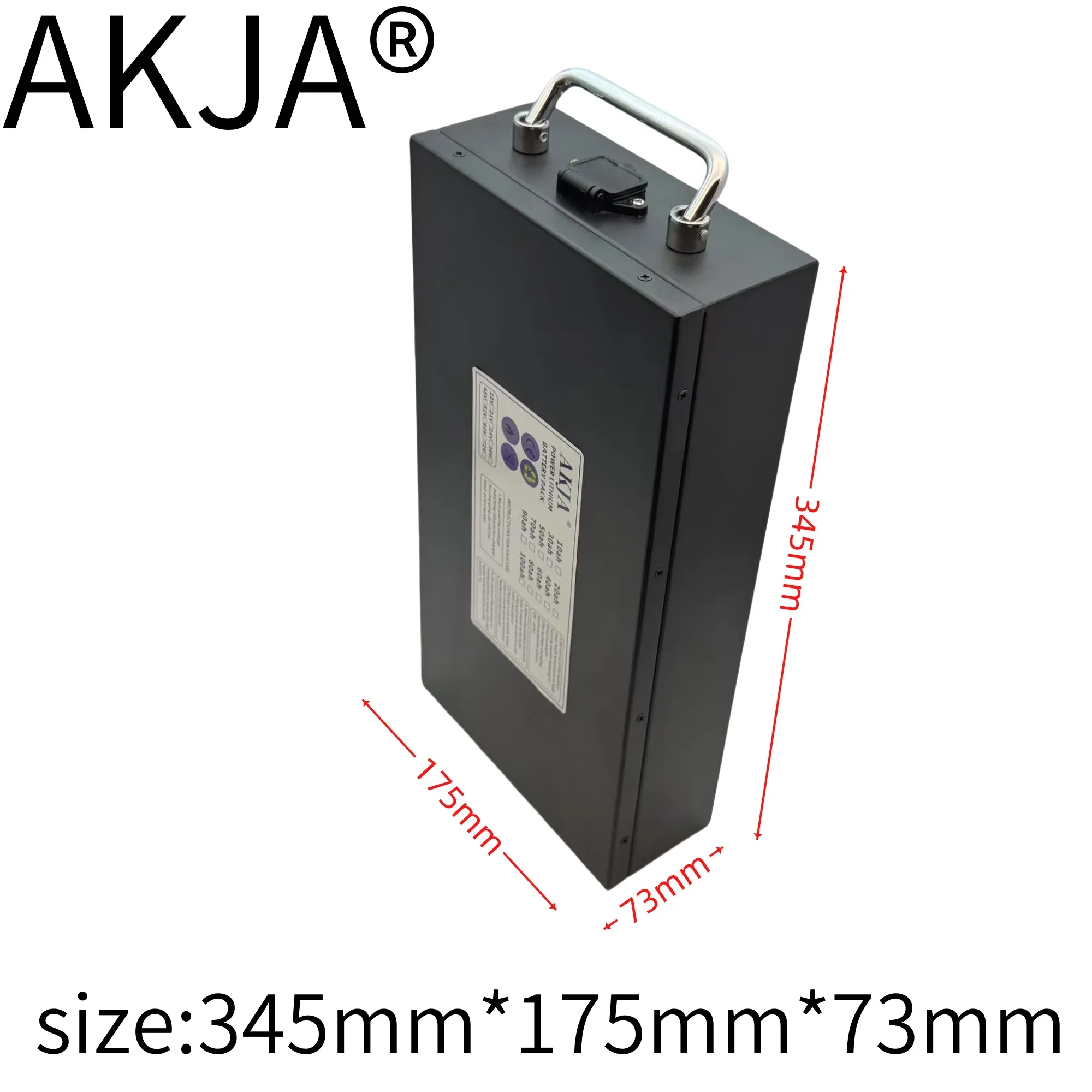 النقل الجوي السريع، إرسال خلال 24 ساعة، 72V100AH، بطارية ليثيوم 18650، حزمة بطارية ليثيوم، مناسبة للمحركات أقل من 3000 وات #4