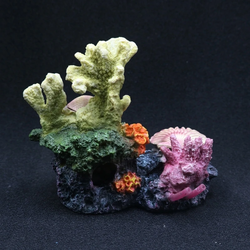 Simulations Bonsais Craft Landscape for Aquariums Colorful Realistic Coral