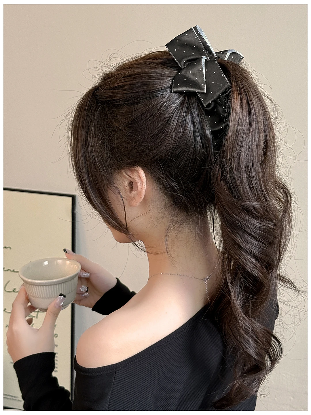 acessorios-de-cabelo-em-cetim-preto-com-poas-clips-de-cabelo-clips-banana-clips-verticais-acessorios-de-cabelo-de-alta-qu