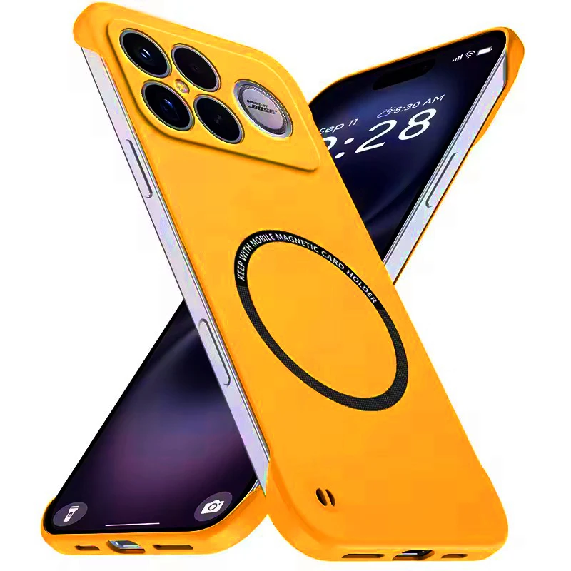 Magnetic Slim Case for XIAOMI POCO X6 X7 X8 Pro Max F5 F6 F7 F8 Ultra M8 Pro Plus Frameless Matte Hard PC Cover Shockproof